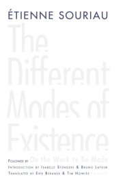 book The Different Modes of Existence