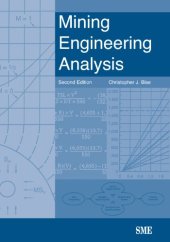 book Mining Engineering Analysis