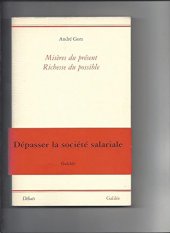 book Misères du présent, richesse du possible