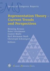 book Representation Theory - Current Trends and Perspectives