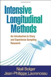 book Intensive Longitudinal Methods: An Introduction to Diary and Experience Sampling Research