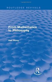 book From Mathematics to Philosophy