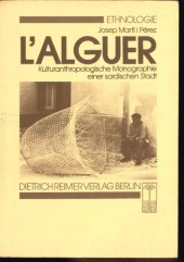 book L’Alguer. Kulturanthropologische Monographie einer sardischen Stadt