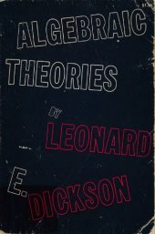 book Algebraic theories