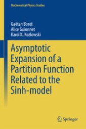 book Asymptotic Expansion of a Partition Function Related to the Sinh-model