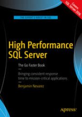 book High Performance SQL Server: The Go Faster Book