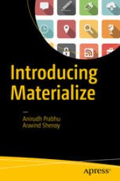 book Introducing Materialize 