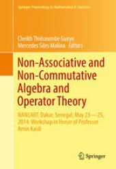 book Non-Associative and Non-Commutative Algebra and Operator Theory: NANCAOT, Dakar, Senegal, May 23–25, 2014: Workshop in Honor of Professor Amin Kaidi