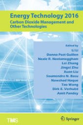 book Energy Technology 2016: Carbon Dioxide Management and Other Technologies