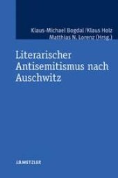 book Literarischer Antisemitismus nach Auschwitz