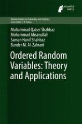 book Ordered Random Variables: Theory and Applications