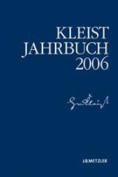 book Kleist-Jahrbuch 2006