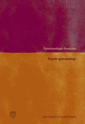 book Épistémologie française / French Epistemology