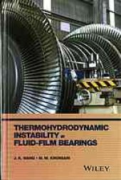 book Thermohydrodynamic instability in fluid-film bearings