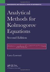 book Analytical methods for Kolgomorov equations.