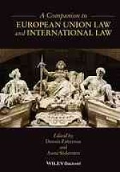 book A companion to European Union law and international law