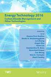 book Energy technology 2016: carbon dioxide management and other technologies