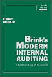 book Brink's modern internal auditing: a common body of knowledge