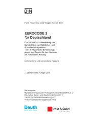 book Eurocode 2 für Deutschland: DIN EN 1992-1-1 Bemessung und Konstruktion von Stahlbeton- und Spannbetontragwerken ; Teil 1-1: Allgemeine Bemessungsregeln und Regeln für den Hochbau mit Nationalem: Anhang Kommentierte Fassung