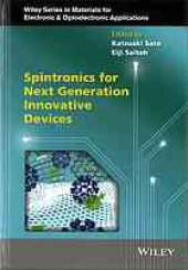 book Spintronics for next generation innovative devices