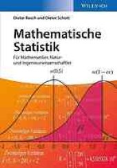 book Mathematische Statistik: Für Mathematiker, Natur- und Ingenieurwissenschaftler