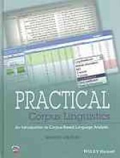 book Practical corpus linguistics: an introduction to corpus-based language analysis