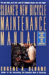 book Sloane’s new bicycle maintenance manual