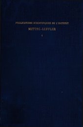 book L’intégrale de Fourier et questions qui s’y rattachent. Leçons professées à l’Institut Mittag-Leffler