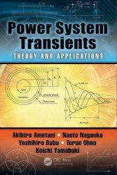 book Power System Transients Theory and Applications