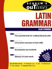 book Schaum’s Outline of Latin Grammar