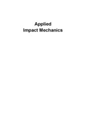 book Applied impact mechanics