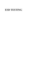 book ESD testing: from components to systems