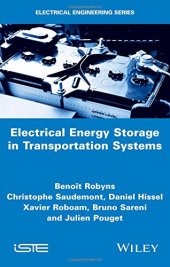 book Electrical energy storage in transportation systems