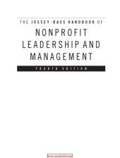 book The Jossey-Bass handbook of nonprofit leadership and management