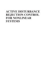 book Active disturbance rejection control for nonlinear systems : an introduction