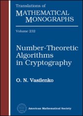 book Number-theoretic Algorithms in Cryptography