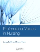 book Professional values in nursing