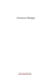 book Crossover designs : testing, estimation, and sample size