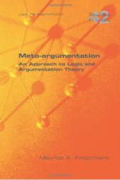 book Meta-Argumentation. an Approach to Logic and Argumentation Theory