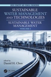 book Sustainable Water Management Technologies: Sustainable Water Management Volume 1