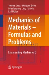 book Mechanics of Materials - Formulas and Problems: Engineering Mechanics 2