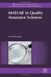 book Matlab® in Quality Assurance Sciences