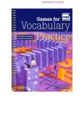 book Games for Vocabulary practice