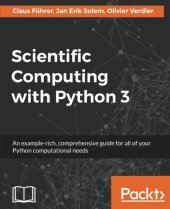 book Scientific Computing with Python 3