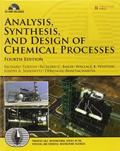 book Analysis, Synthesis and Design of Chemical Processes [CD ONLY]