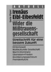 book Wider die Mißtrauensgesellschaft