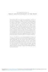 book The Cambridge History of Magic and Witchcraft in the West: From Antiquity to the Present