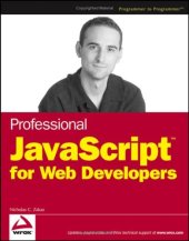 book Professional JavaScript for Web developers