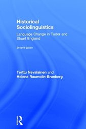 book Historical Sociolinguistics: Language Change in Tudor and Stuart England