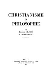 book Christianisme et Philosophie